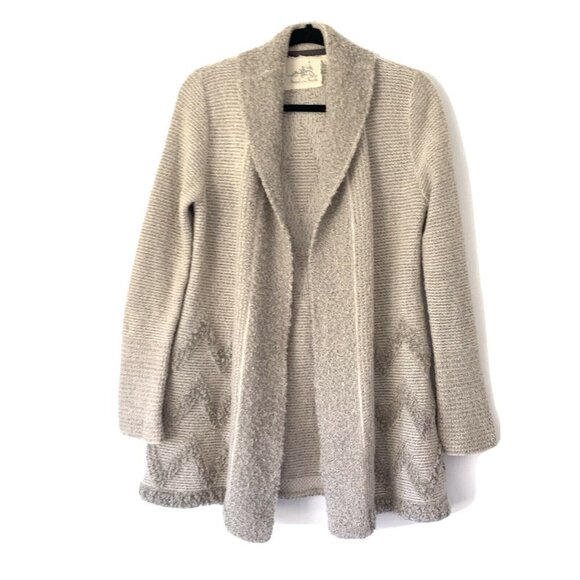 Angel Of The North M Open Long Cardigan Sweater - Picture 5 of 10